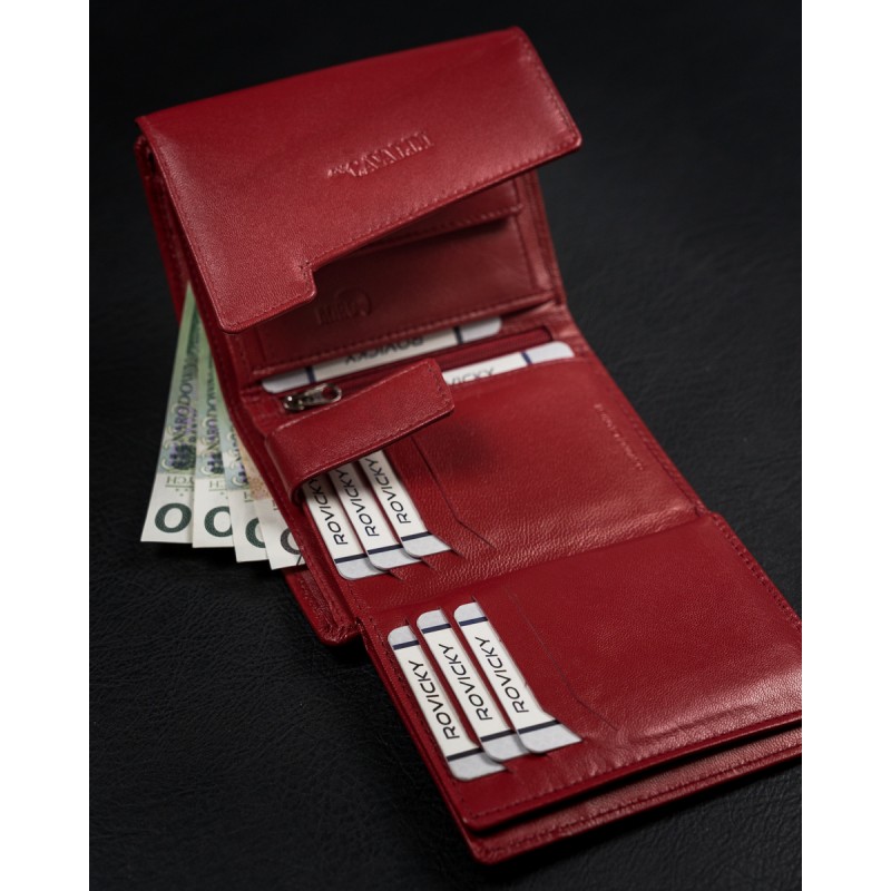 Кошелек женский Cavaldi RD-DB-05-GCL RED Кошелек женский Cavaldi RD-DB-05-GCL RED